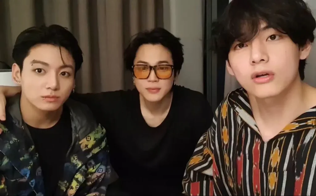 BTS on vlive 