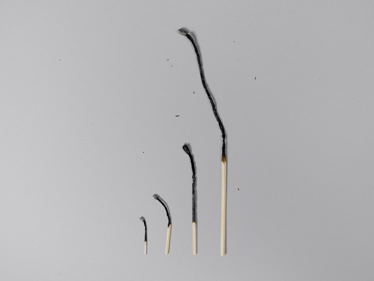 Matches in different sizes