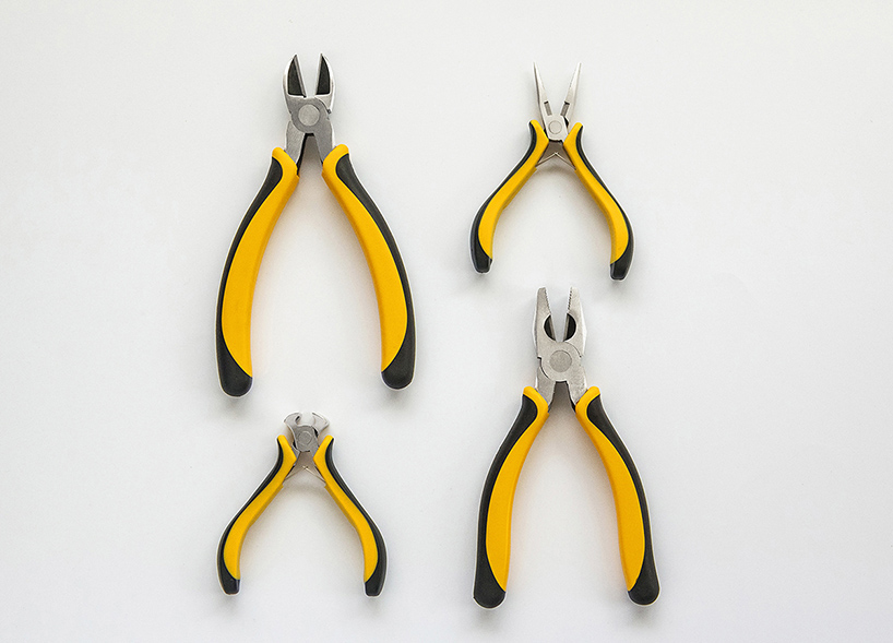 Long nose pliers, Side cutting pliers, Combination pliers, Cutting pliers