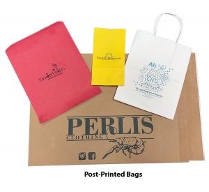 Pre-printed bags