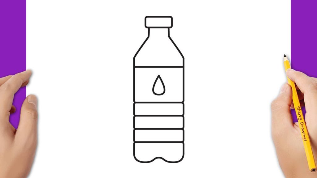 Part drawings for the plastic bottle
