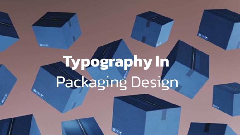 Typography in packaging design