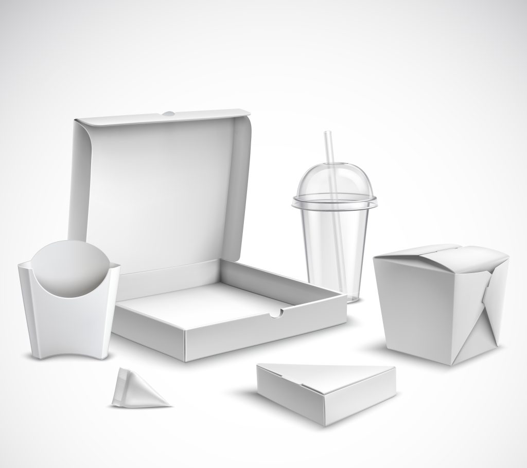 different shapes of packaging