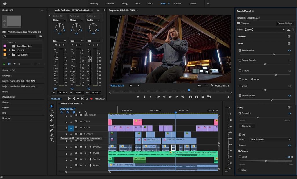 AI Features for Video Editing