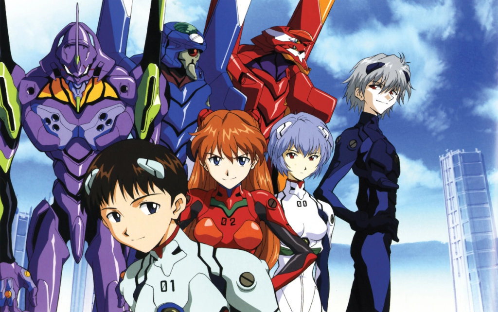 Evangelion mechs and pilots