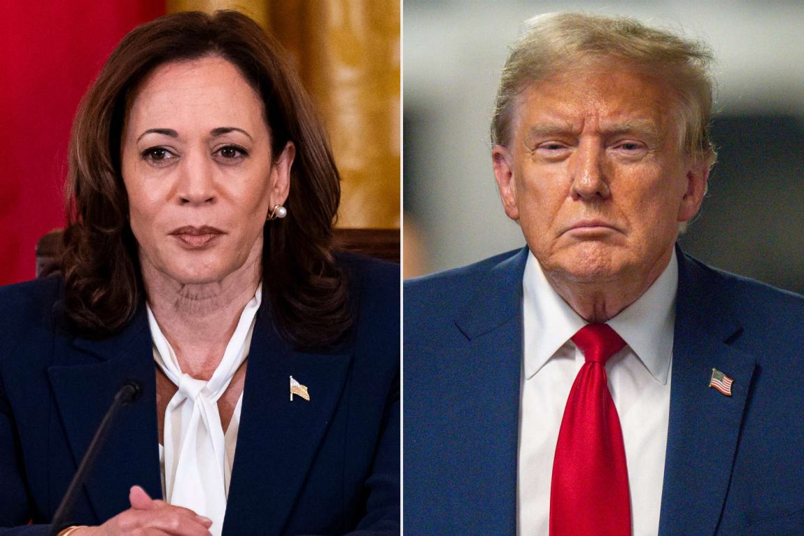 Kamala Harris and Donald trump